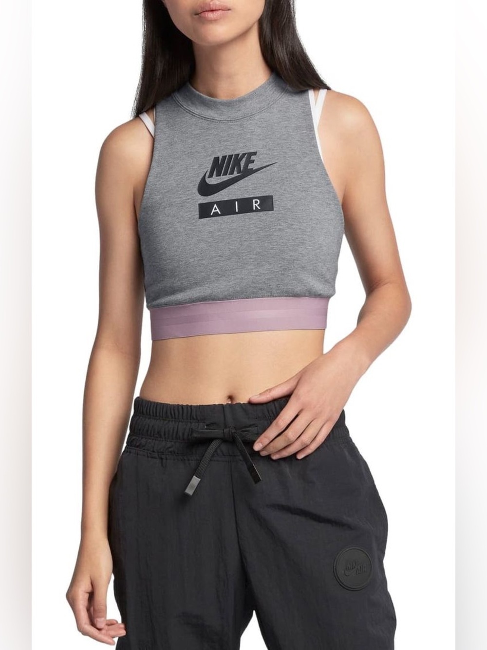Nike Air Women’s Sportswear Racerback Crop Top - Picture 1 of 2